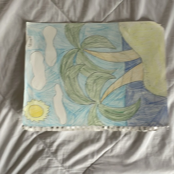 Summer Island Landscape Art Drawing - Picture 14 of 17